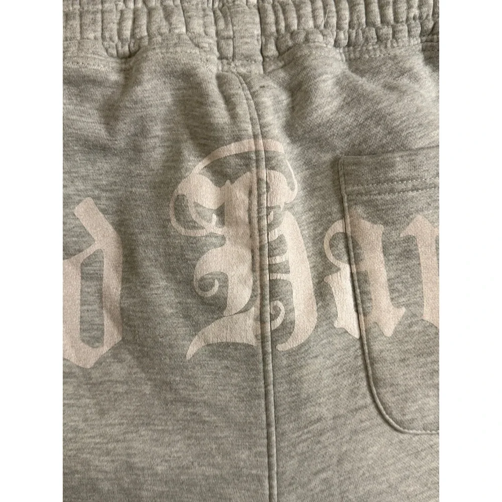 Ed Hardy Mens Death or Glory Skull Graphic Sweat Shorts Gray EHM-8100-8 Size M